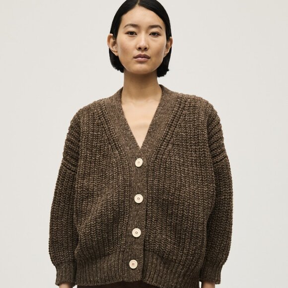 BABAA cardigan no19 (Oak - One Size) - Picture 1 of 6